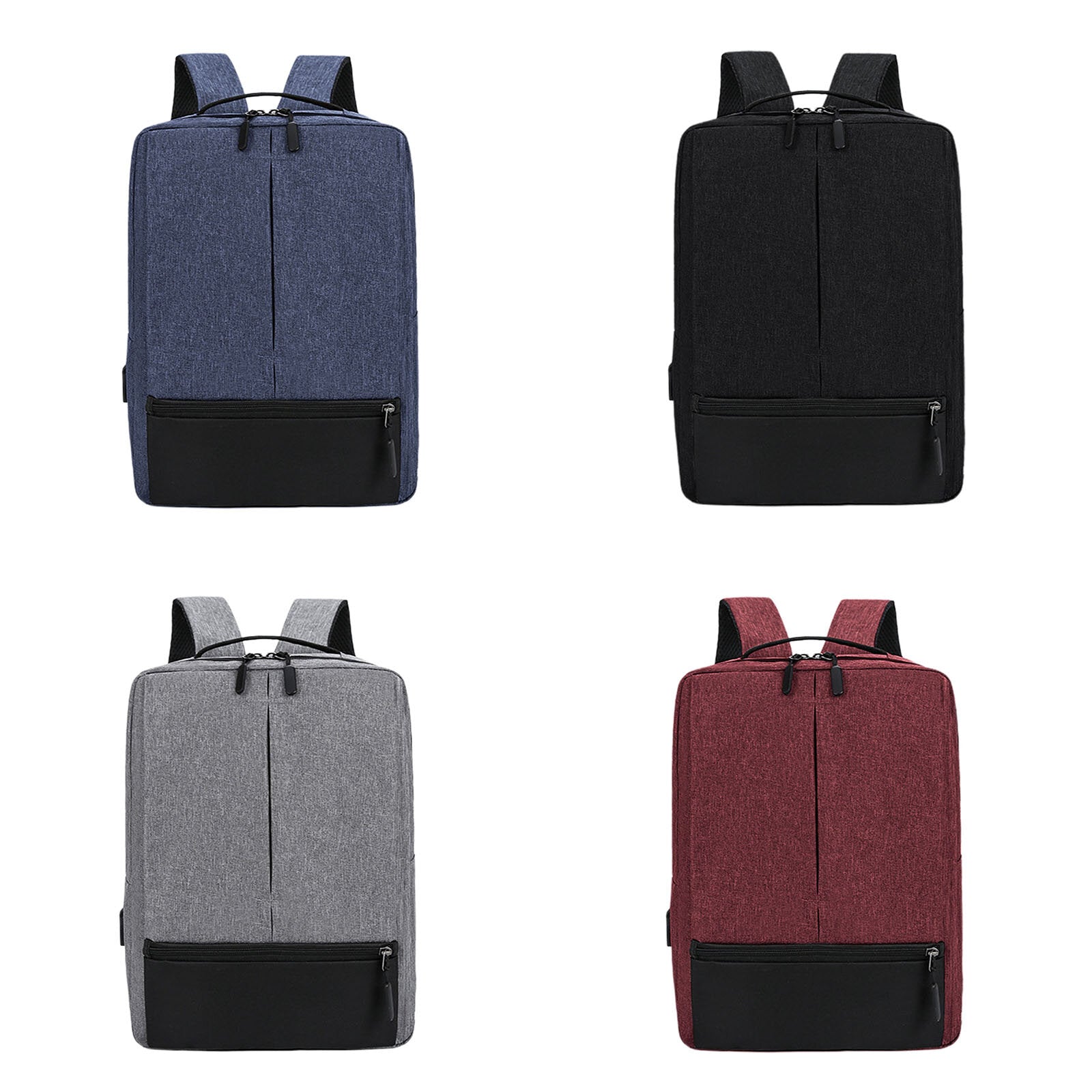 Oxford Men's Large Capacity Travel Backpack -1pc Large size - Image 12