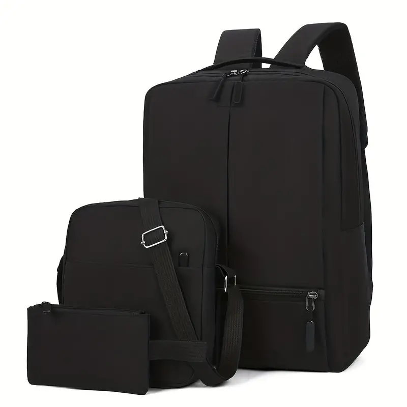 Oxford Men's Large Capacity Travel Backpack -1pc Large size - Image 7