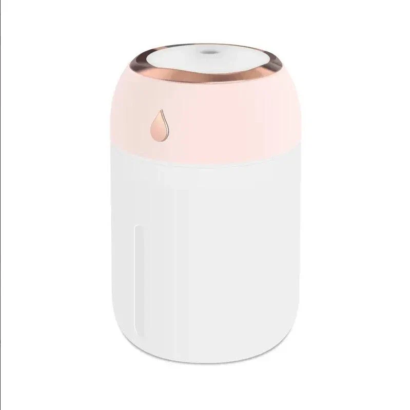 USB HUMIDIFIER 330ML WITH COLOUR CHANGING LED 7.8X12CM - Image 2