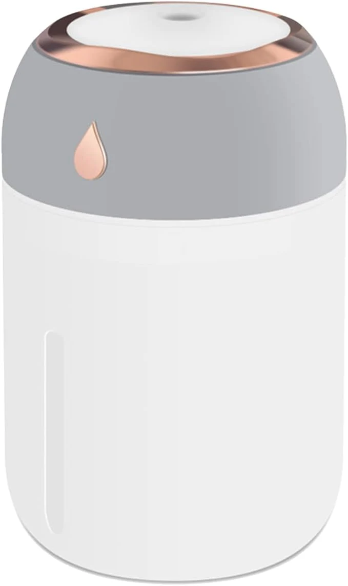 USB HUMIDIFIER 330ML WITH COLOUR CHANGING LED 7.8X12CM - Image 3
