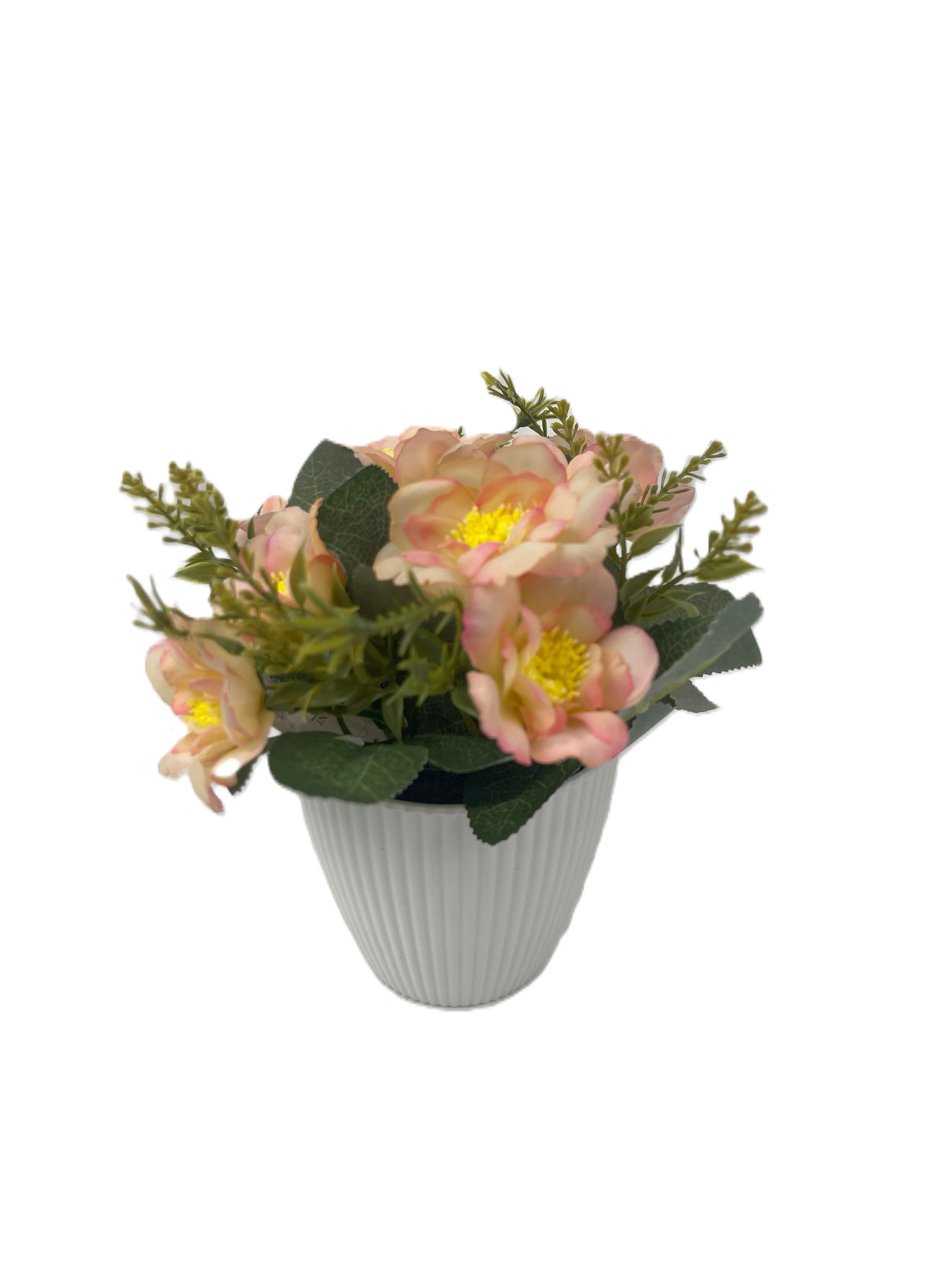 Elegant Artificial Mini Rose Pots – 16cm | Decorative Floral Arrangements - Image 3