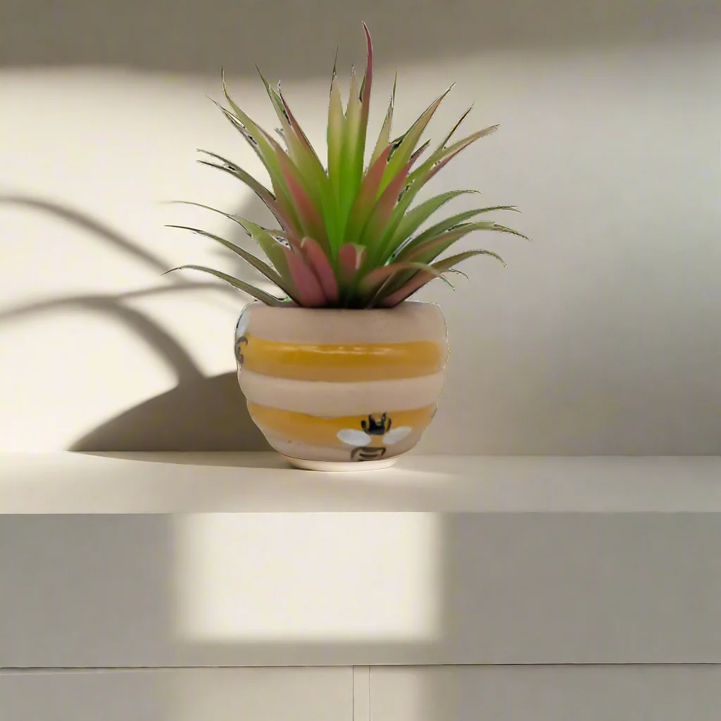 Bee Ceramic Planter Pot Medium - Image 5