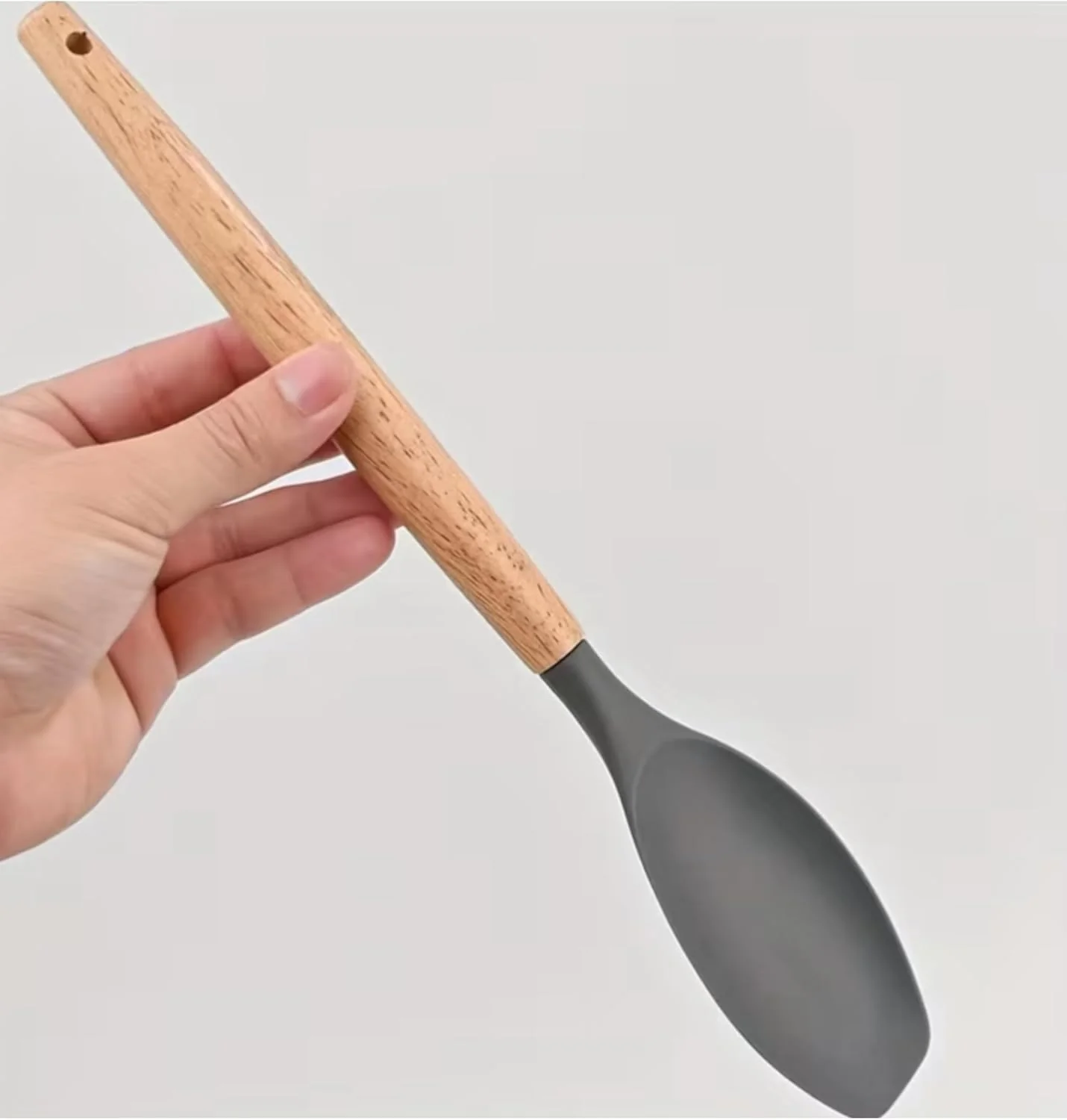 ACCENT SILICONE SPOON SPATULA 32X6.7CM 2 ASST - Image 5