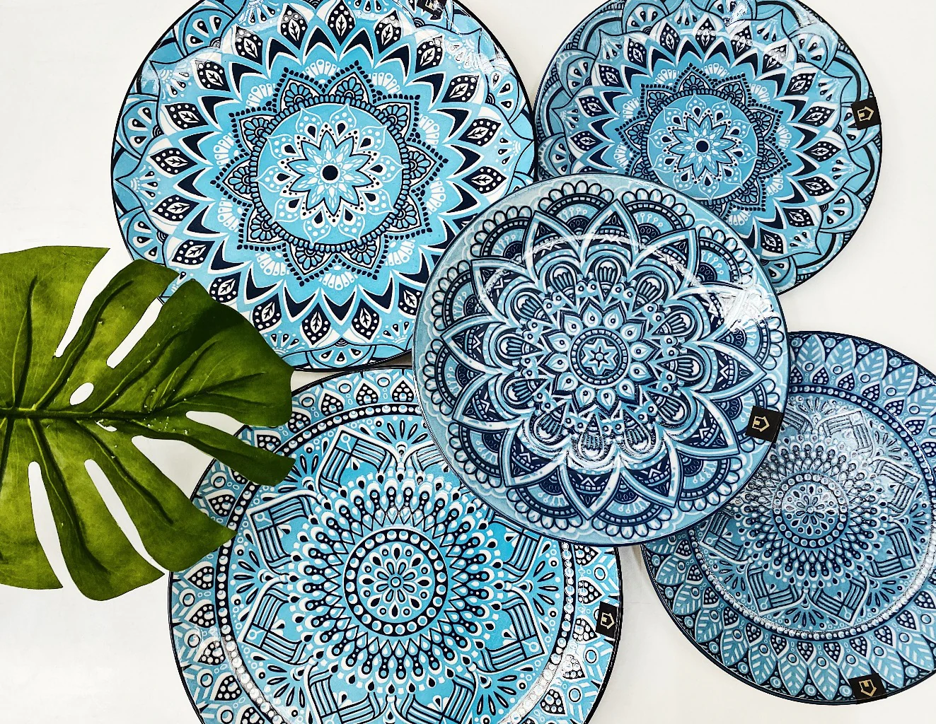 Casablanca Blue Entree Plate - Image 3