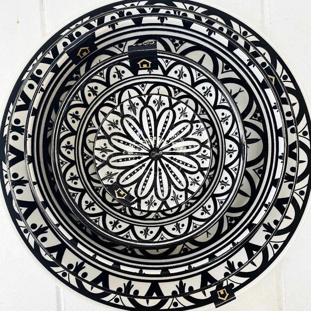 Casablanca Ebony Entree Plate - Image 4