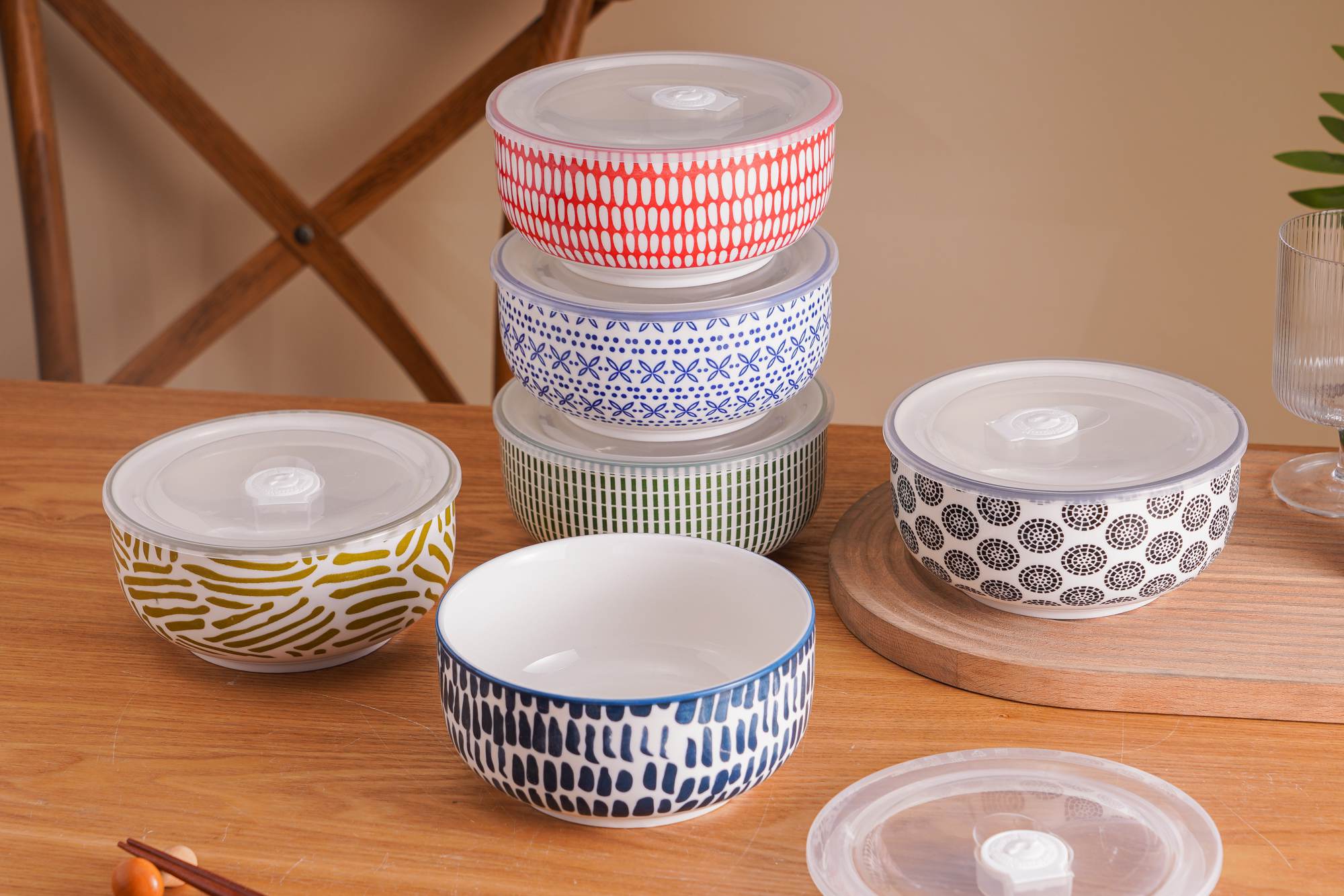 Moroccan Clip and Go Bowls Combo 12.5 & 15 CM