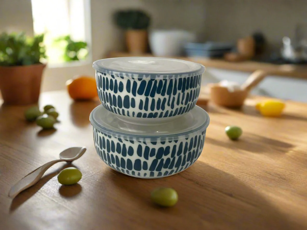 Moroccan Clip and Go Bowls Combo 12.5 & 15 CM - Image 3
