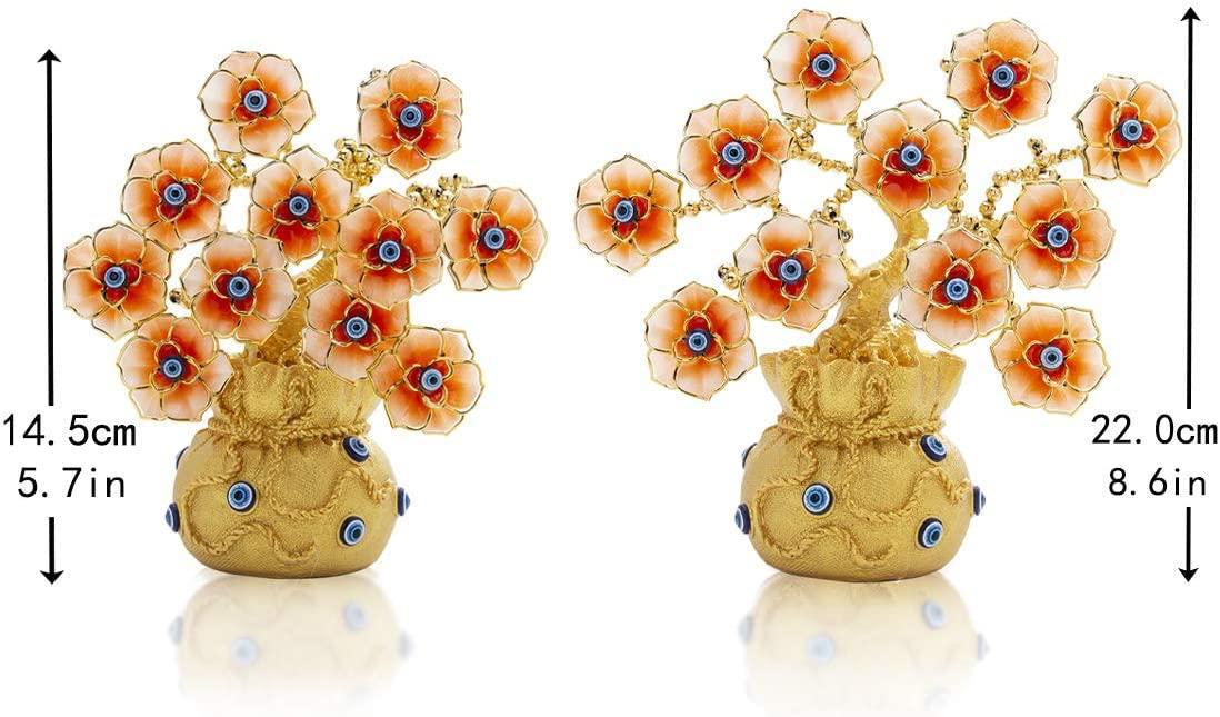 Turkish Crystal Evil Eye Feng Shui Tree – Protection & Positive Energy - Image 12