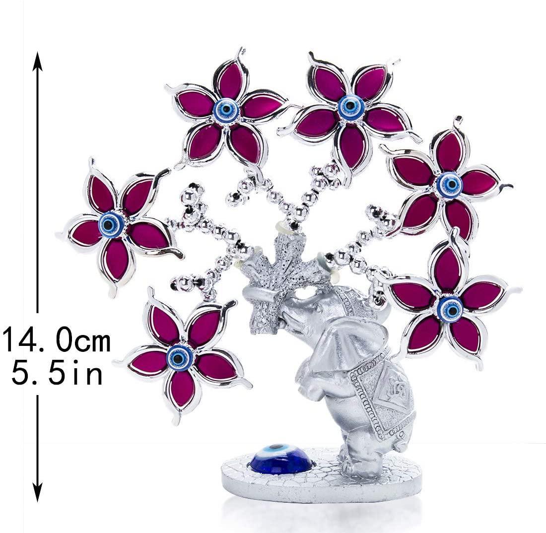 Turkish Crystal Evil Eye Feng Shui Tree – Protection & Positive Energy - Image 8