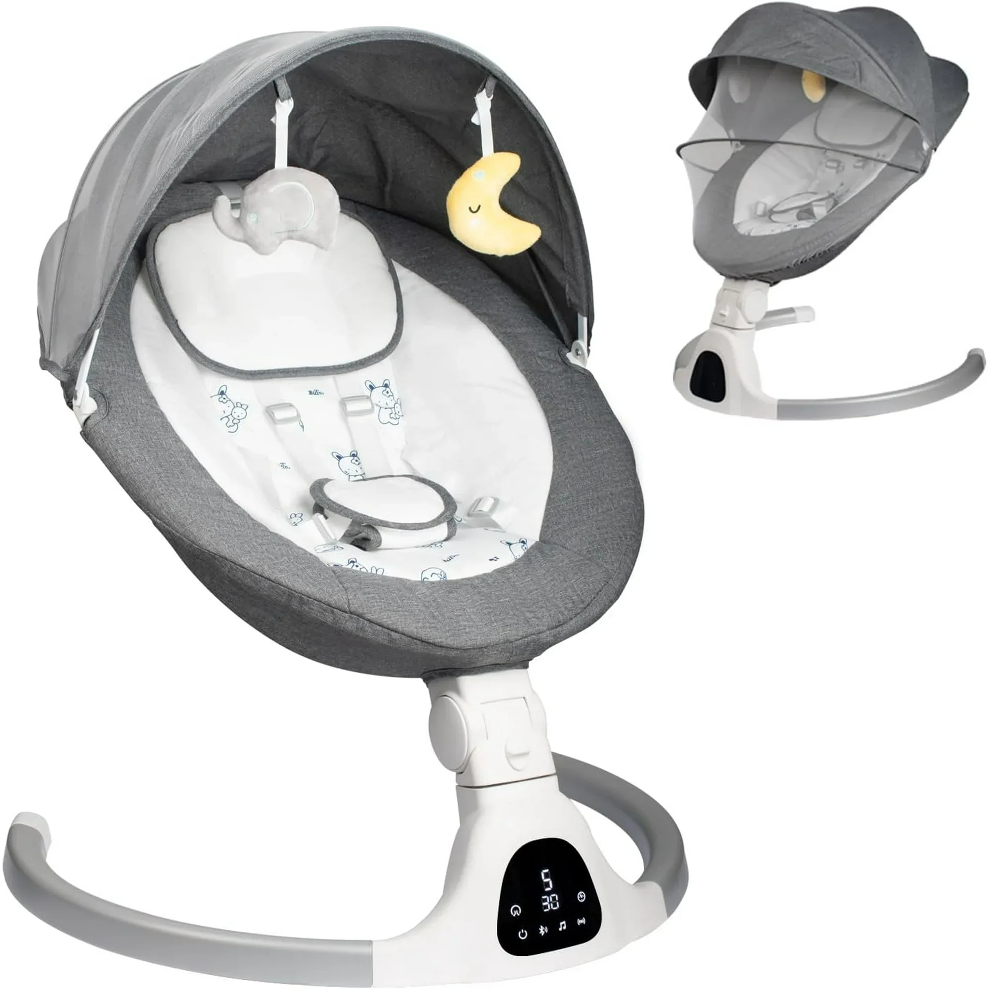 Electric Baby Swing Bouncer Rocker - Image 15