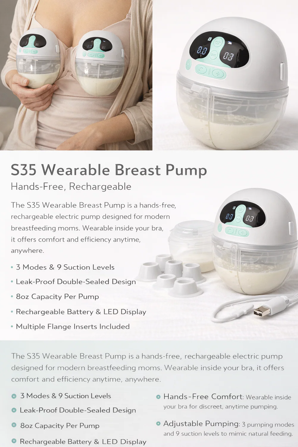 Breast Pump Electric - S35 - Image 5