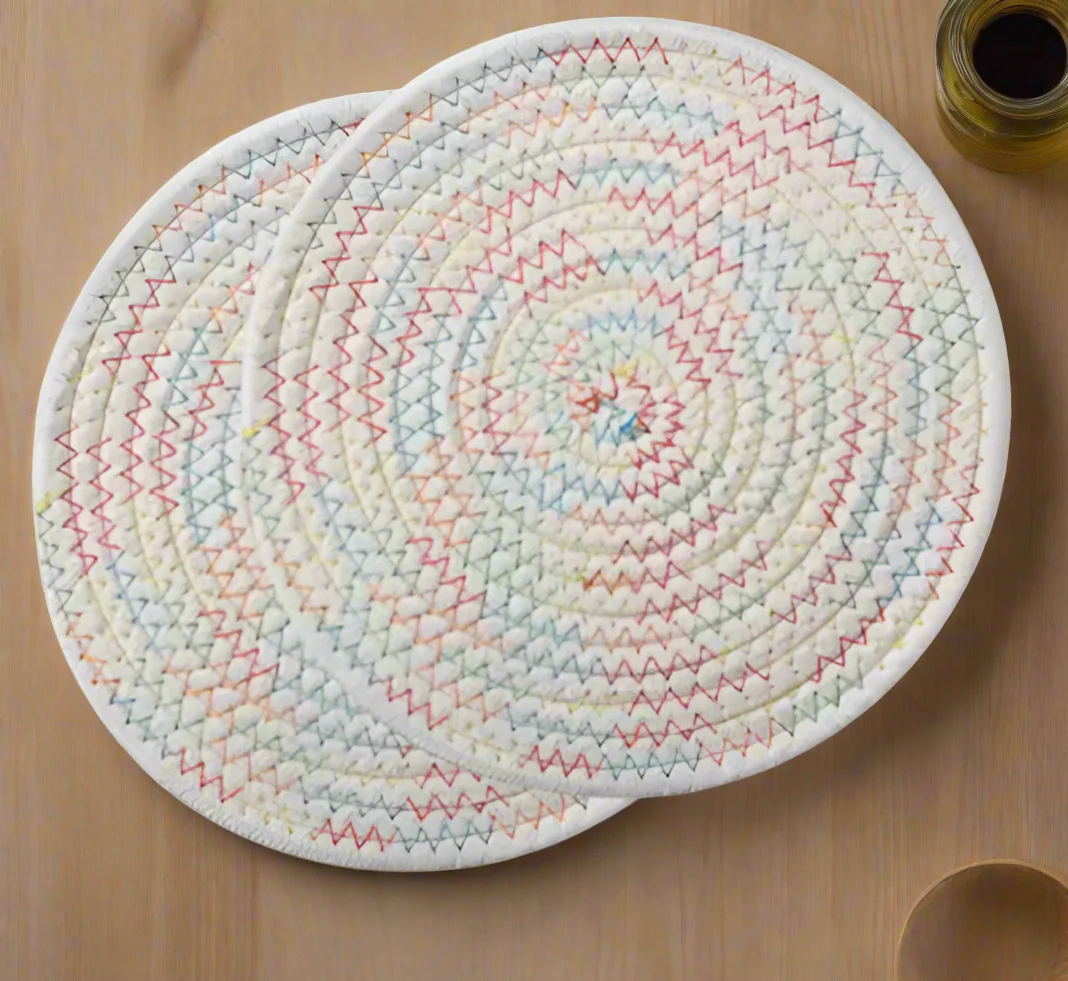 DEMI COTTON ROUND PLACEMAT - Image 11