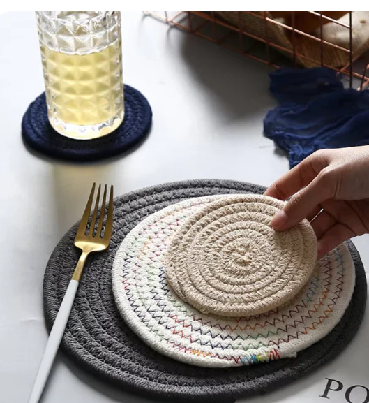 DEMI COTTON ROUND PLACEMAT - Image 12