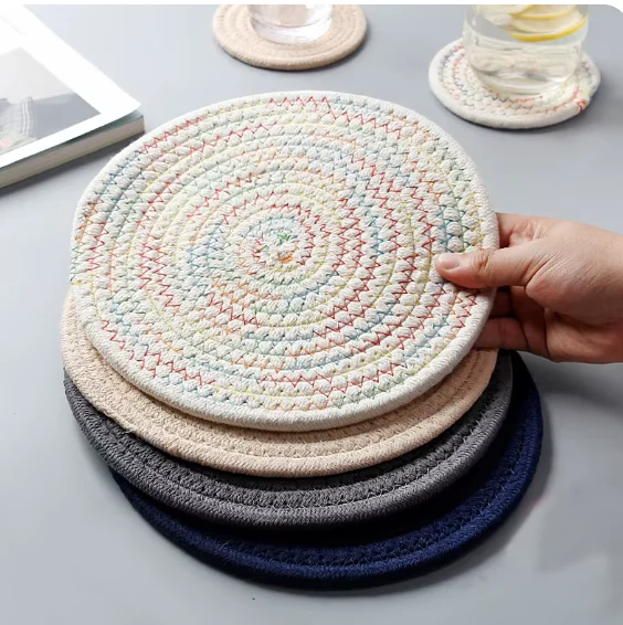 DEMI COTTON ROUND PLACEMAT - Image 14