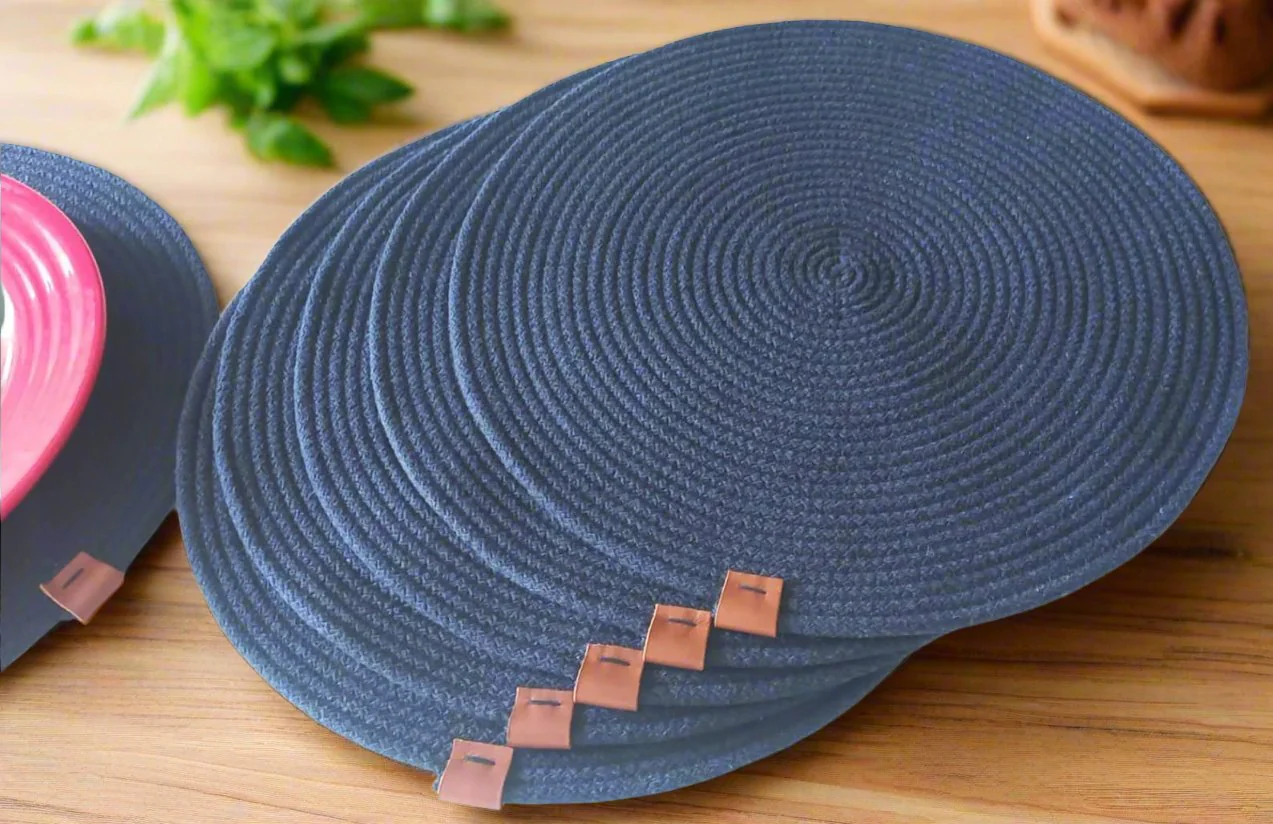 DEMI COTTON ROUND PLACEMAT - Image 3