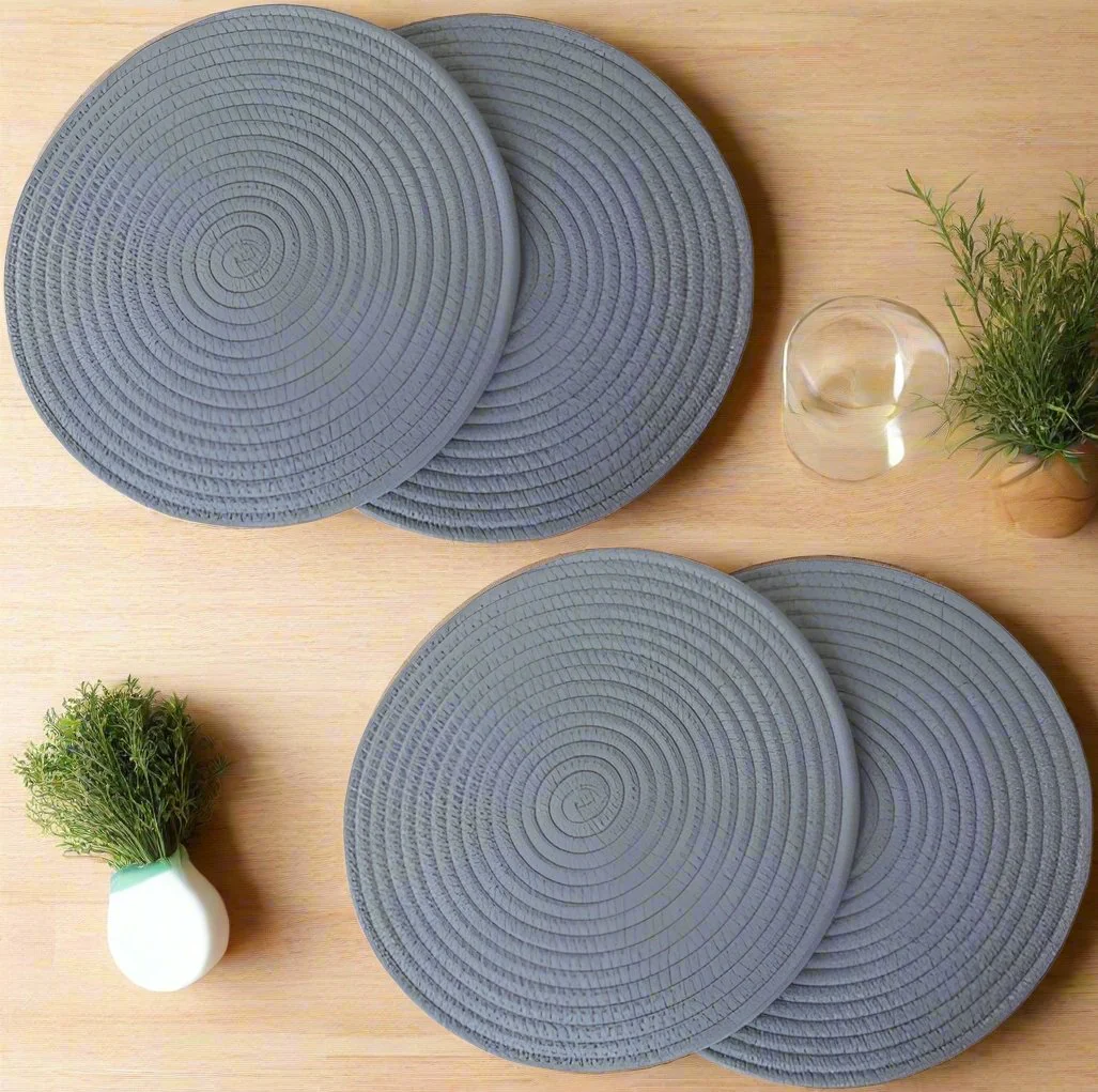 DEMI COTTON ROUND PLACEMAT - Image 9