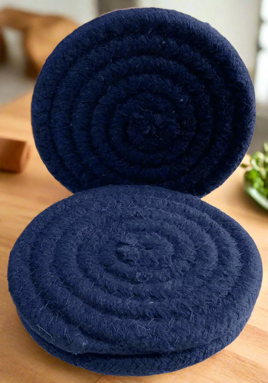 Handmade Braided Drink Coasters - Image 15
