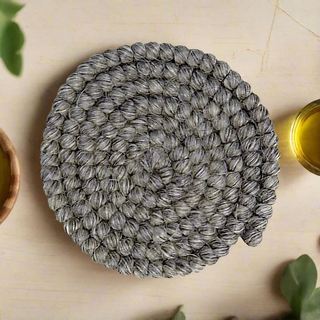 Handmade Braided Drink Coasters - Image 17