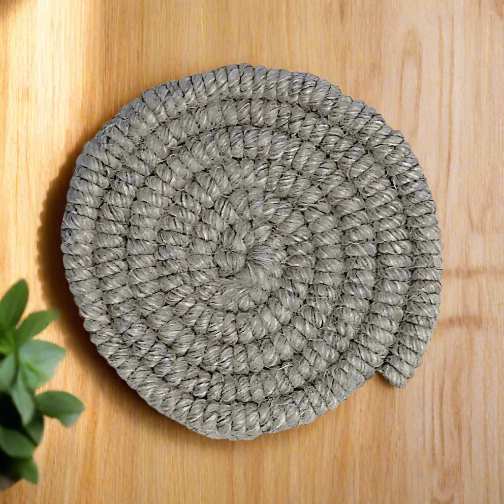Handmade Braided Drink Coasters - Image 3