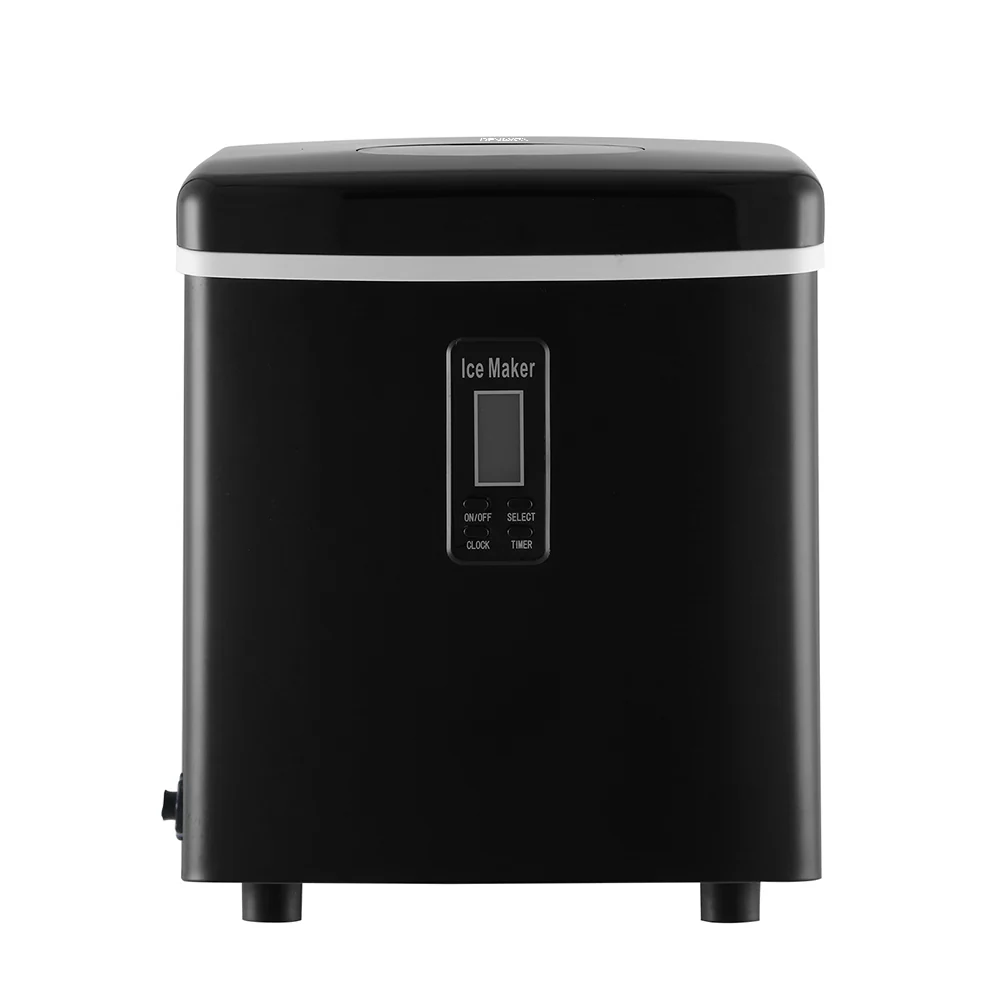 DEVANTI 3.2L Portable Ice Cube Maker Machine Benchtop Counter Black - Image 3