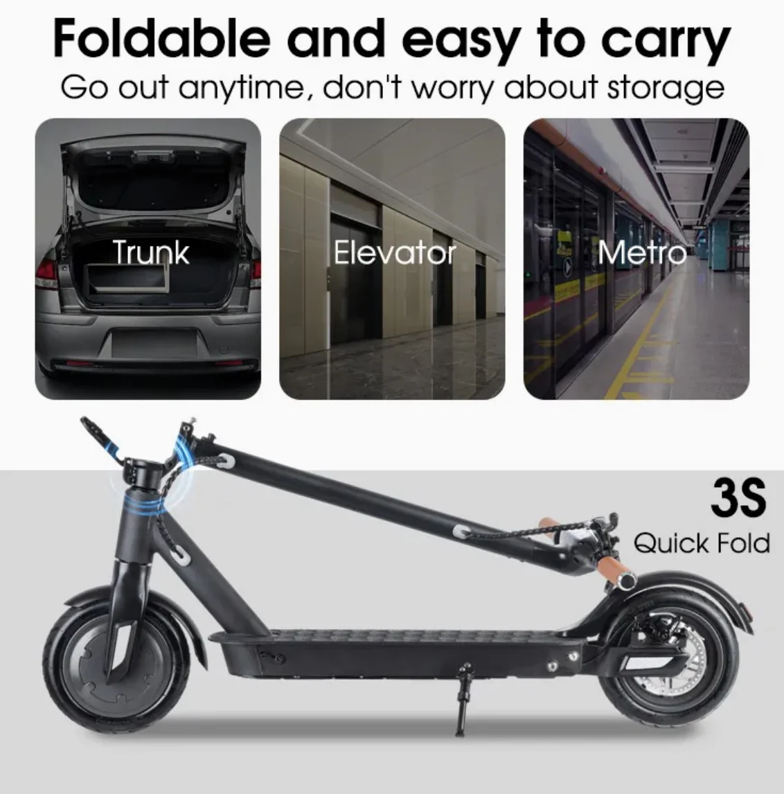 ESA Pro Glider Electric Scooter - 10" Wheel 750W 36V 10Ah : Australia Hoverboards - Image 5