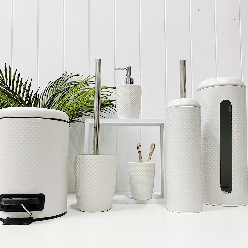 EMBOSS Soap Dispenser - White - Image 2