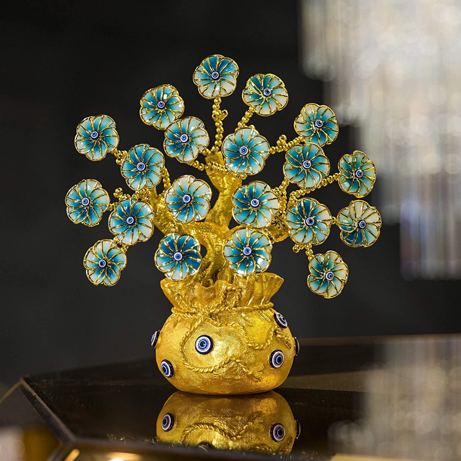 Turkish Evil Eye Feng Shui Tree – Handmade Protection & Prosperity Home Decor - Image 7