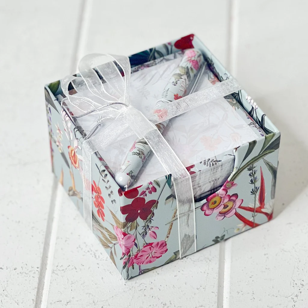 Floral Luxe Note Block with Pen - Image 5