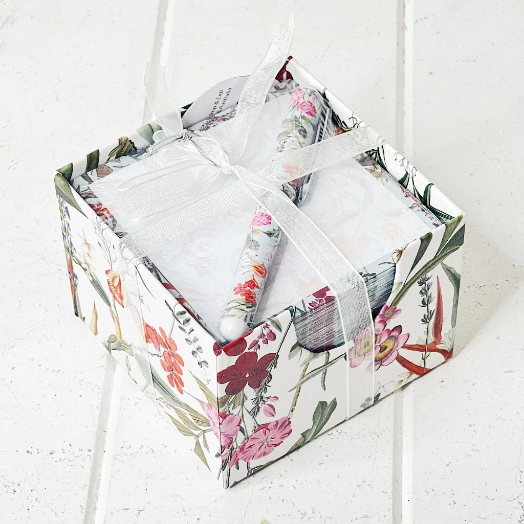 Floral Luxe Note Block with Pen - Image 6