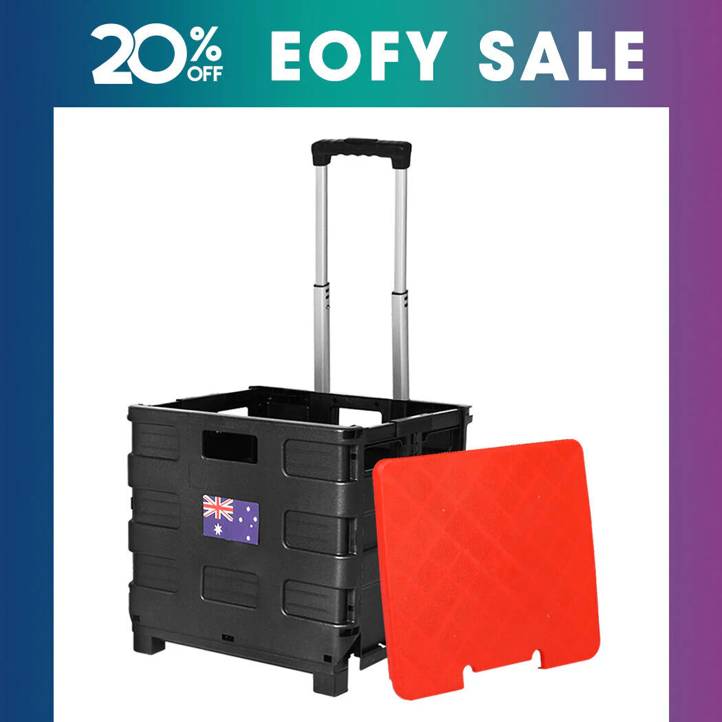 Folding Trolley for Shopping- Basket/Trolley for shopping - Image 4