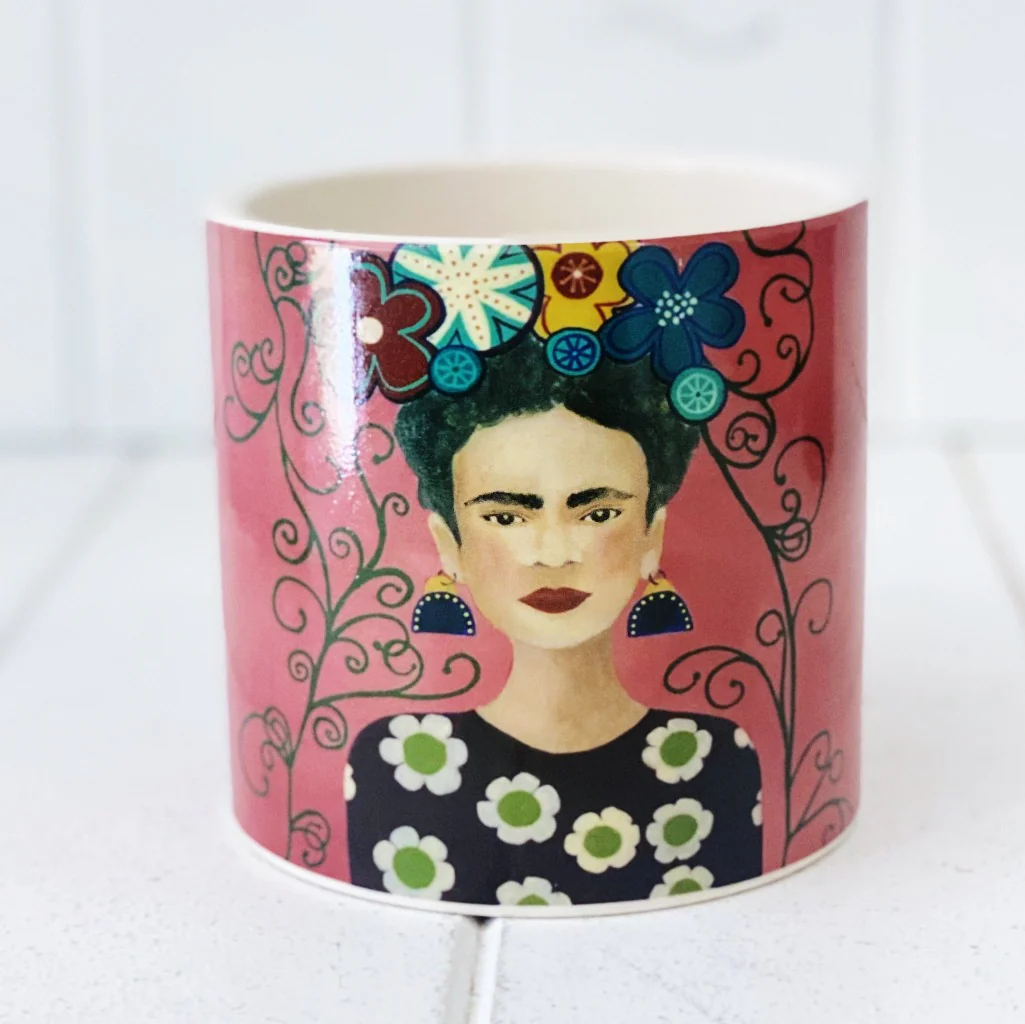 Frida Kahlo Ceramic Pots - Image 3