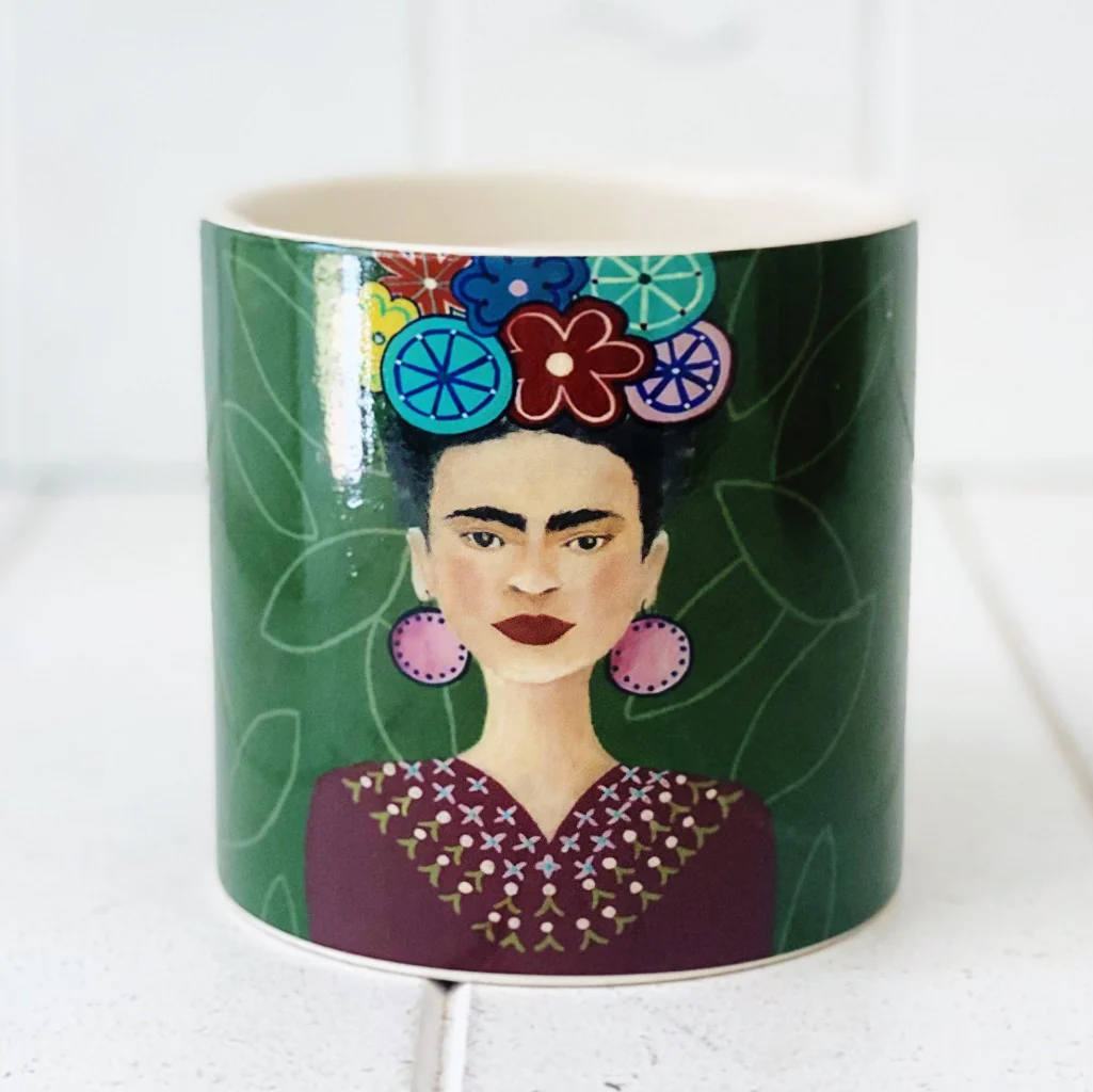 Frida Kahlo Ceramic Pots - Image 4