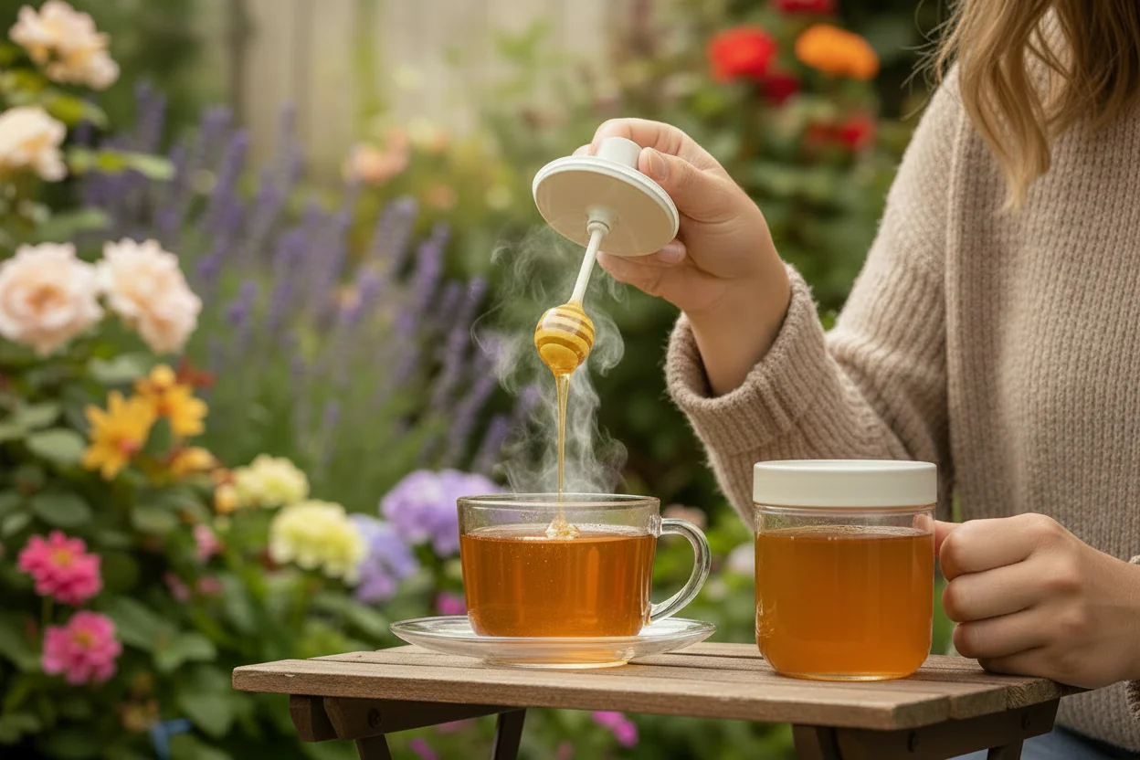 GLASS HONEY DISPENSER - Image 4