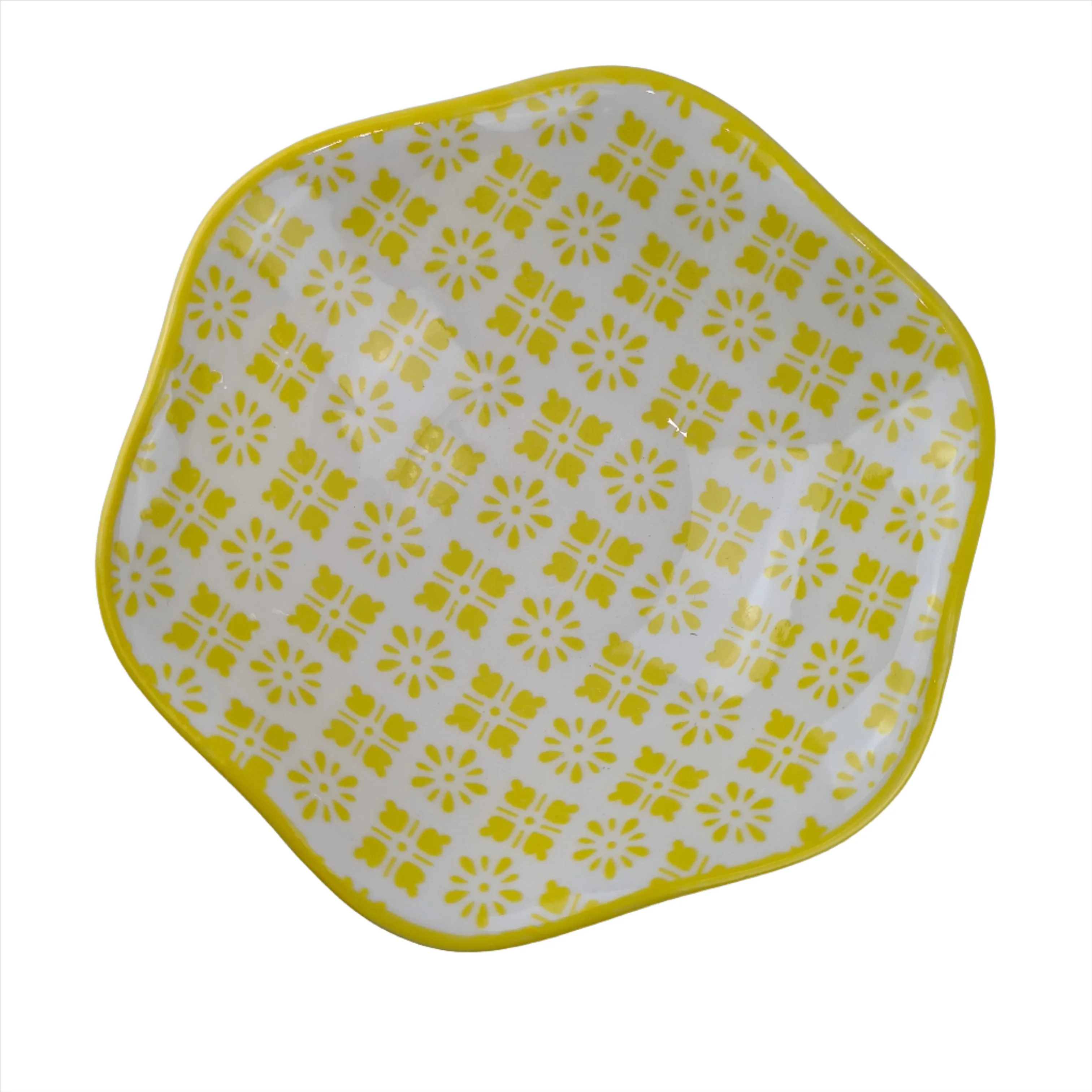 Hexagon style Moroccan Condiment Dish - 10 cm - Image 5