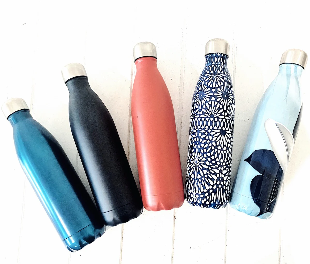 HYDRA 750ml Water Bottle - Metallic Cobalt - Image 3