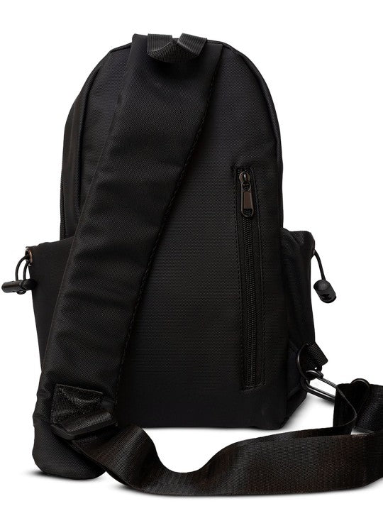 Unisex Textured Crossbody Chest Bag Backpack - Image 9