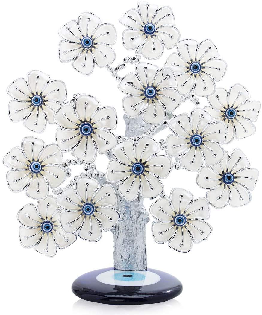 Turkish Lucky Evil Eye Feng Shui Tree – Handmade Home Decor - Image 11