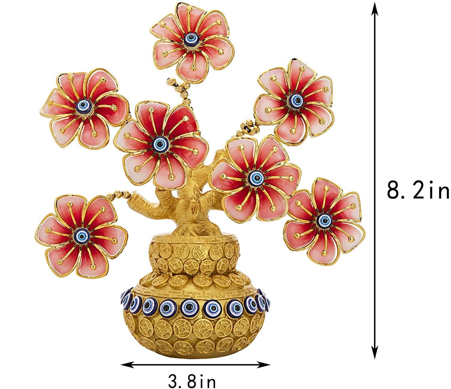 Turkish Lucky Evil Eye Feng Shui Tree – Handmade Home Decor - Image 5