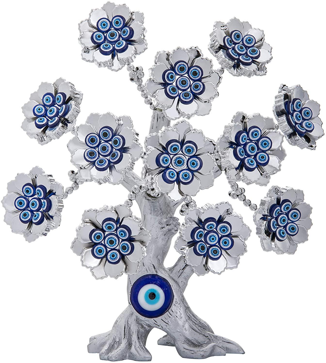 Turkish Lucky Evil Eye Feng Shui Tree – Handmade Home Decor - Image 7