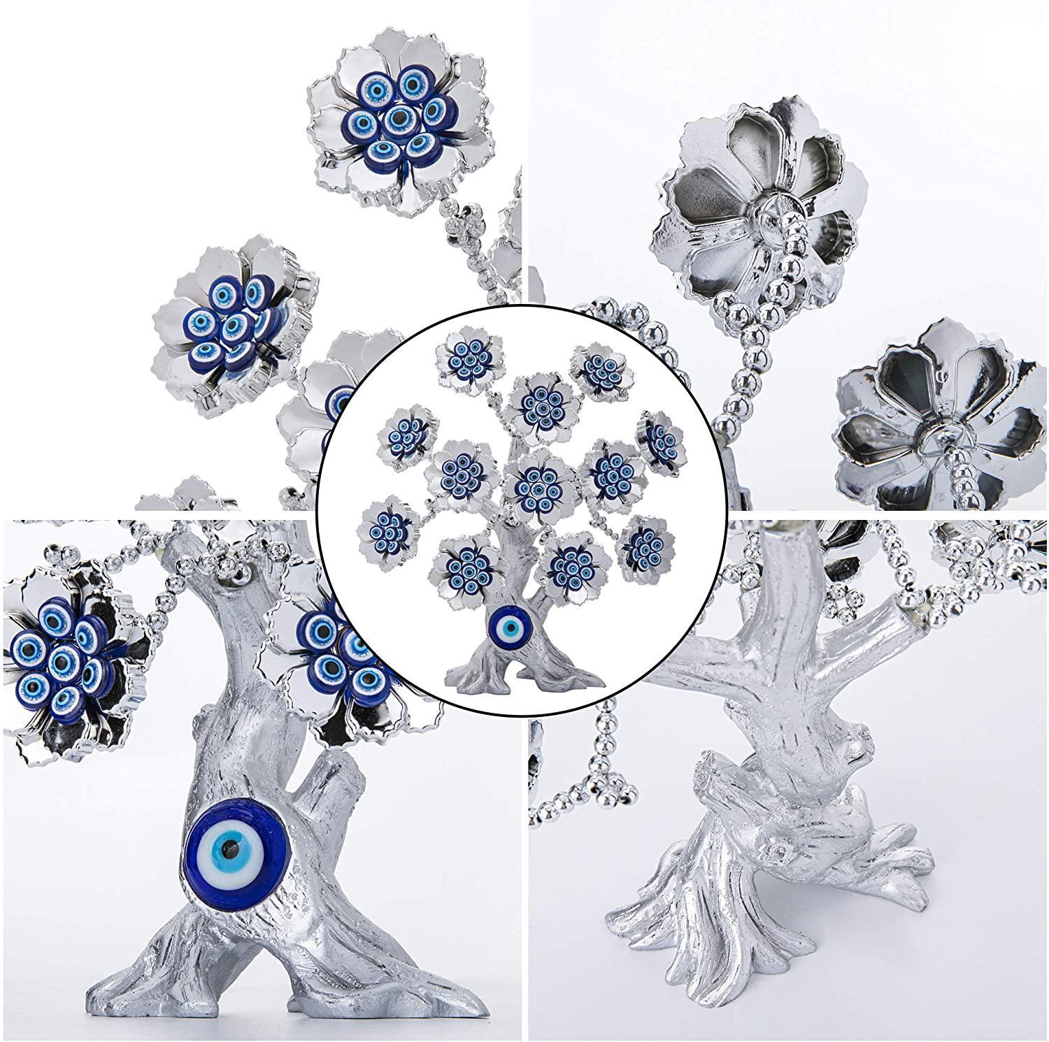 Turkish Lucky Evil Eye Feng Shui Tree – Handmade Home Decor - Image 8