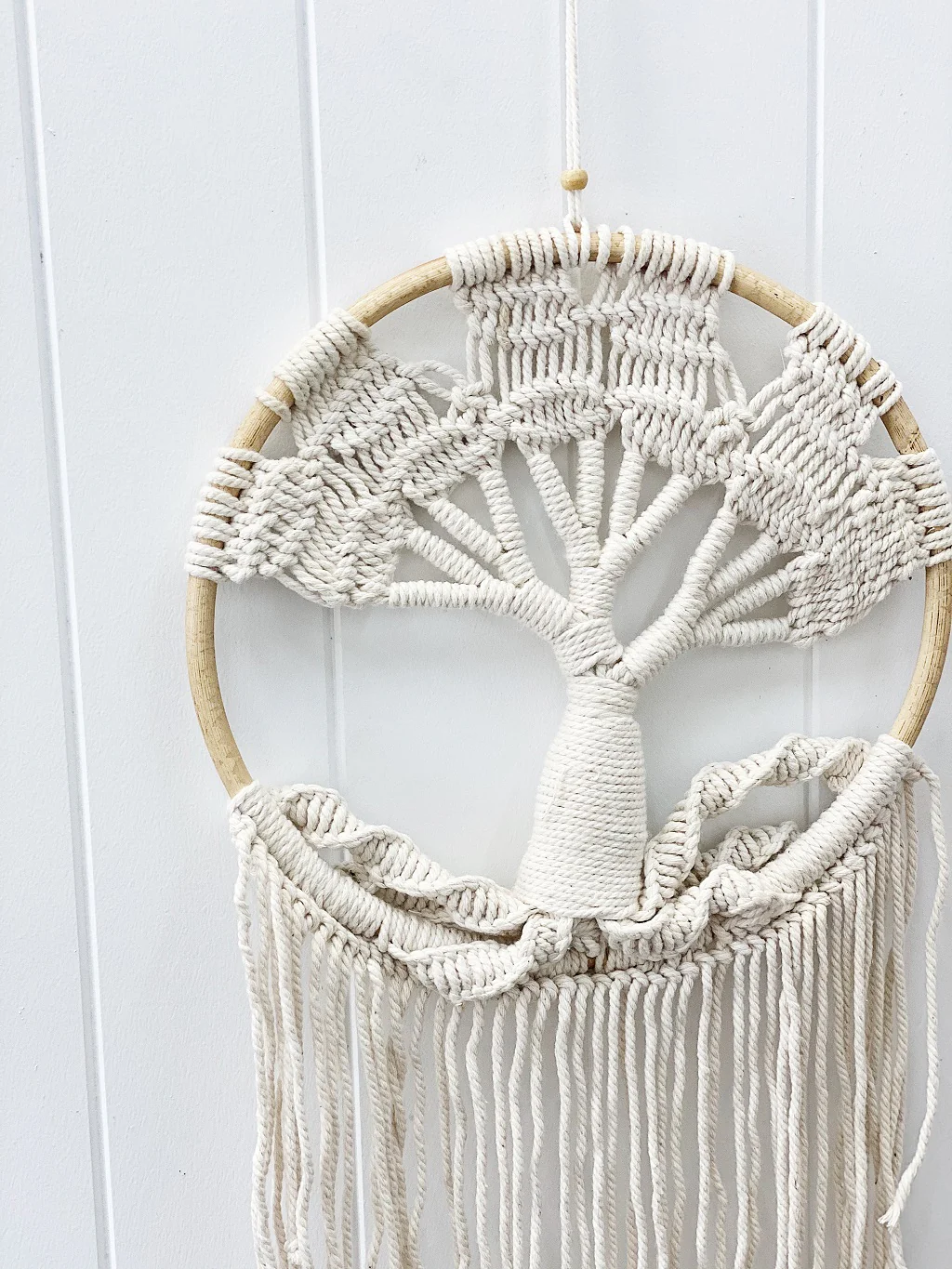 Macrame Tree of Life Dream Catcher - Image 3