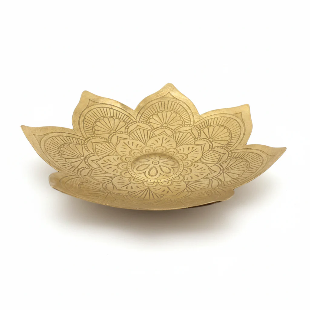 Handcrafted Metal Pressed Mandala shape - Image 3