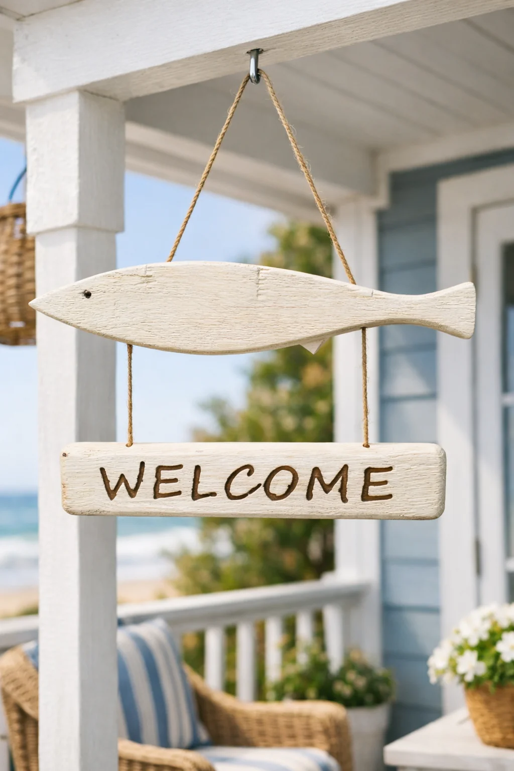 MDF Hanging Quote Signs – WELCOME - Image 2