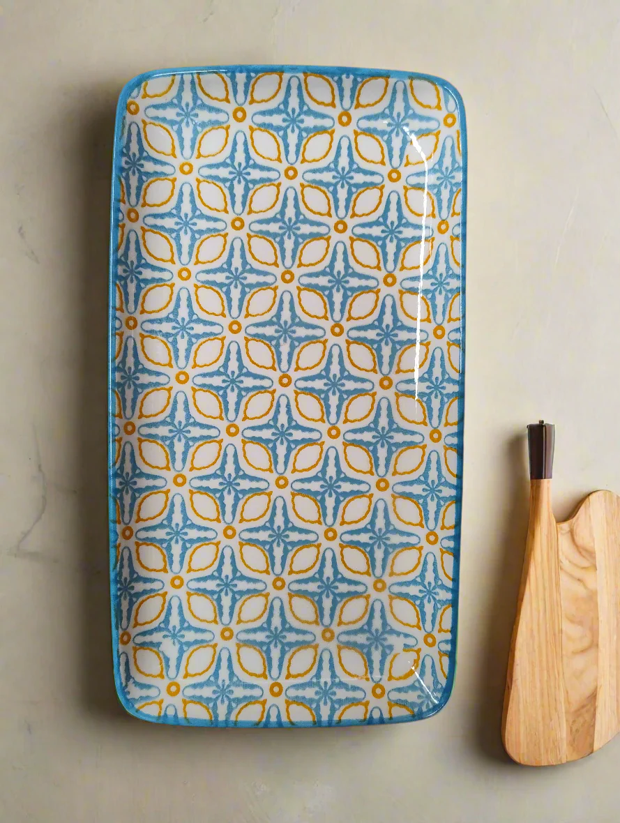 Moroccan Style Rectangle Platter - 20.5 cm - Image 5