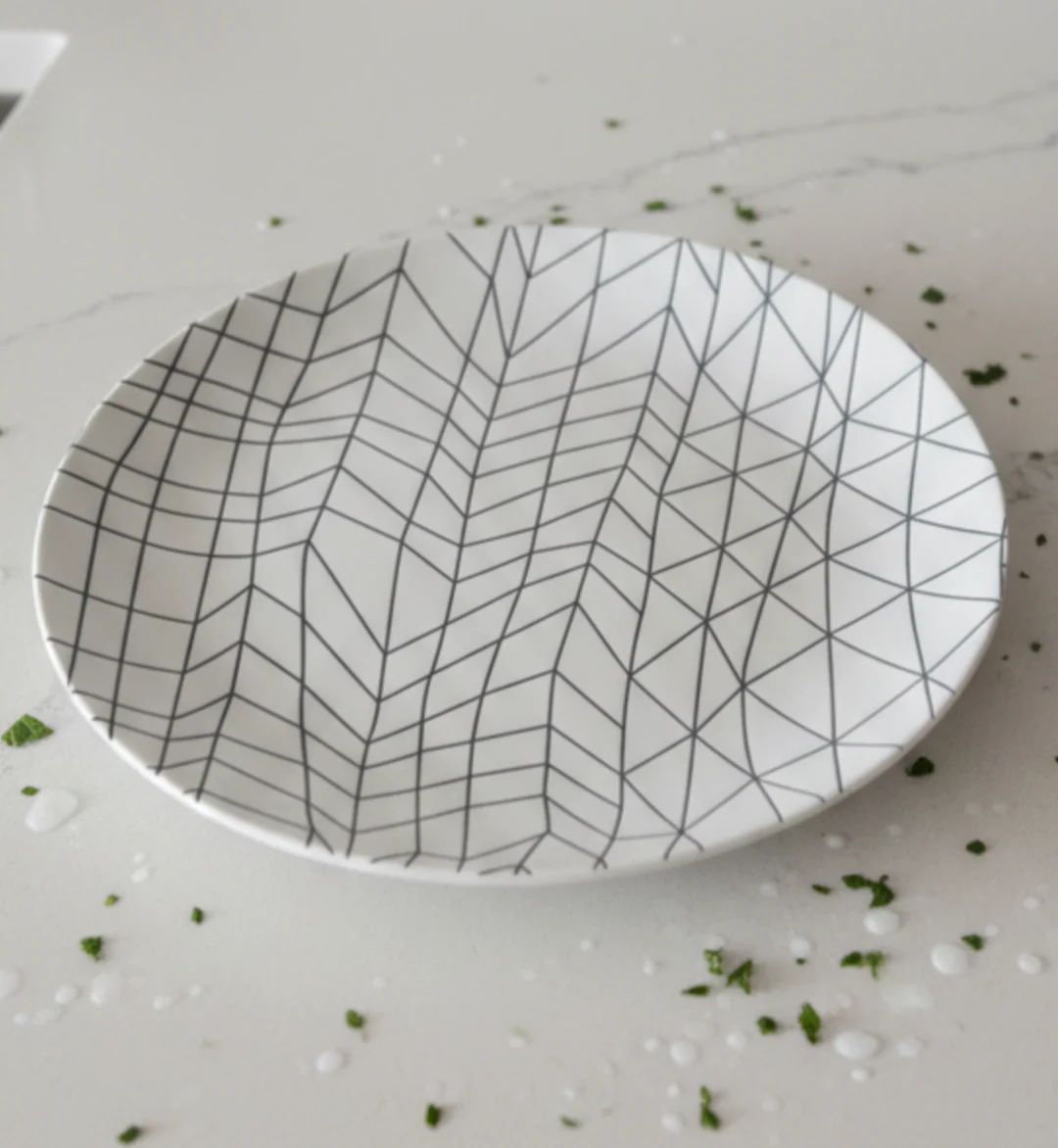 Moroccan Dinner Plate - 27cm - Image 5