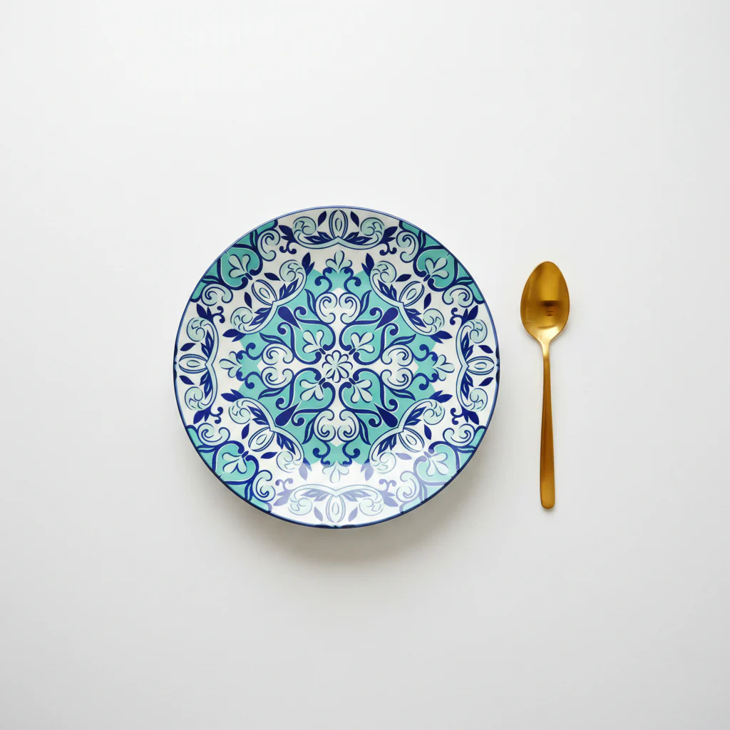 Moroccan Dinner Plate - 27cm - Image 8