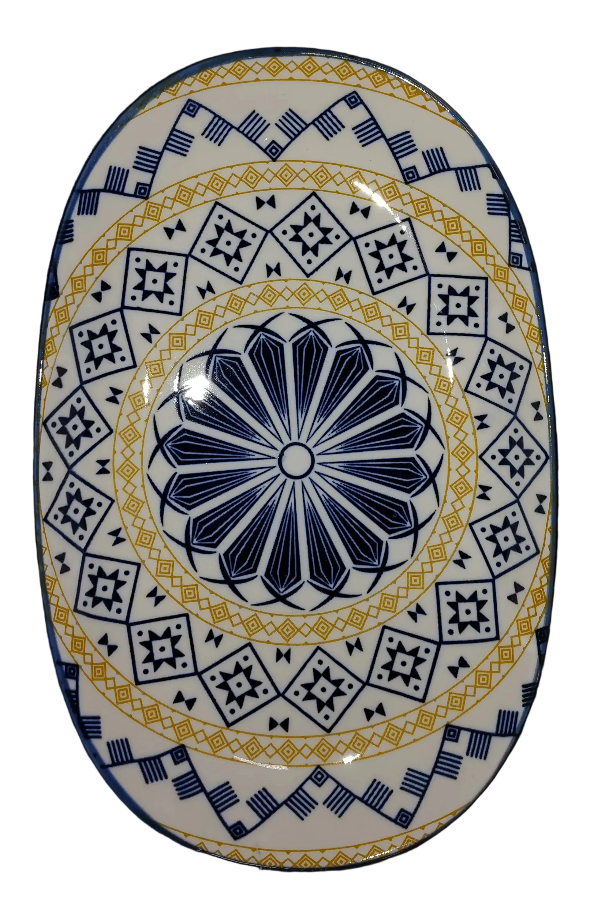 Moroccan Style Oval Platter - Image 6