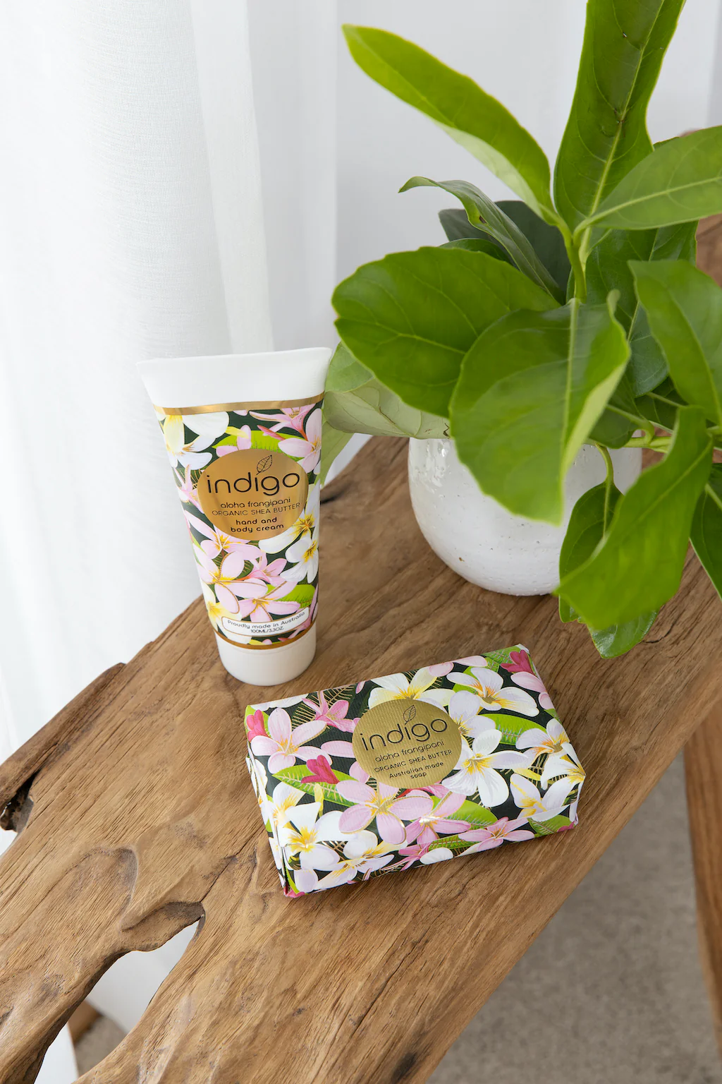 Natural Organic Shea Butter Body Soap Aloha Frangipani - Image 3