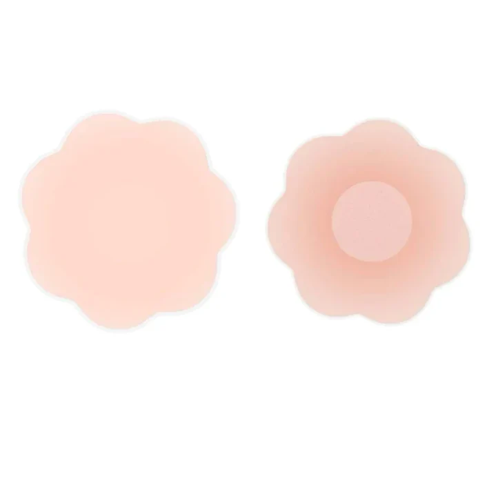 Reusable nipple cover flower and Round shape - 6 set - Image 2