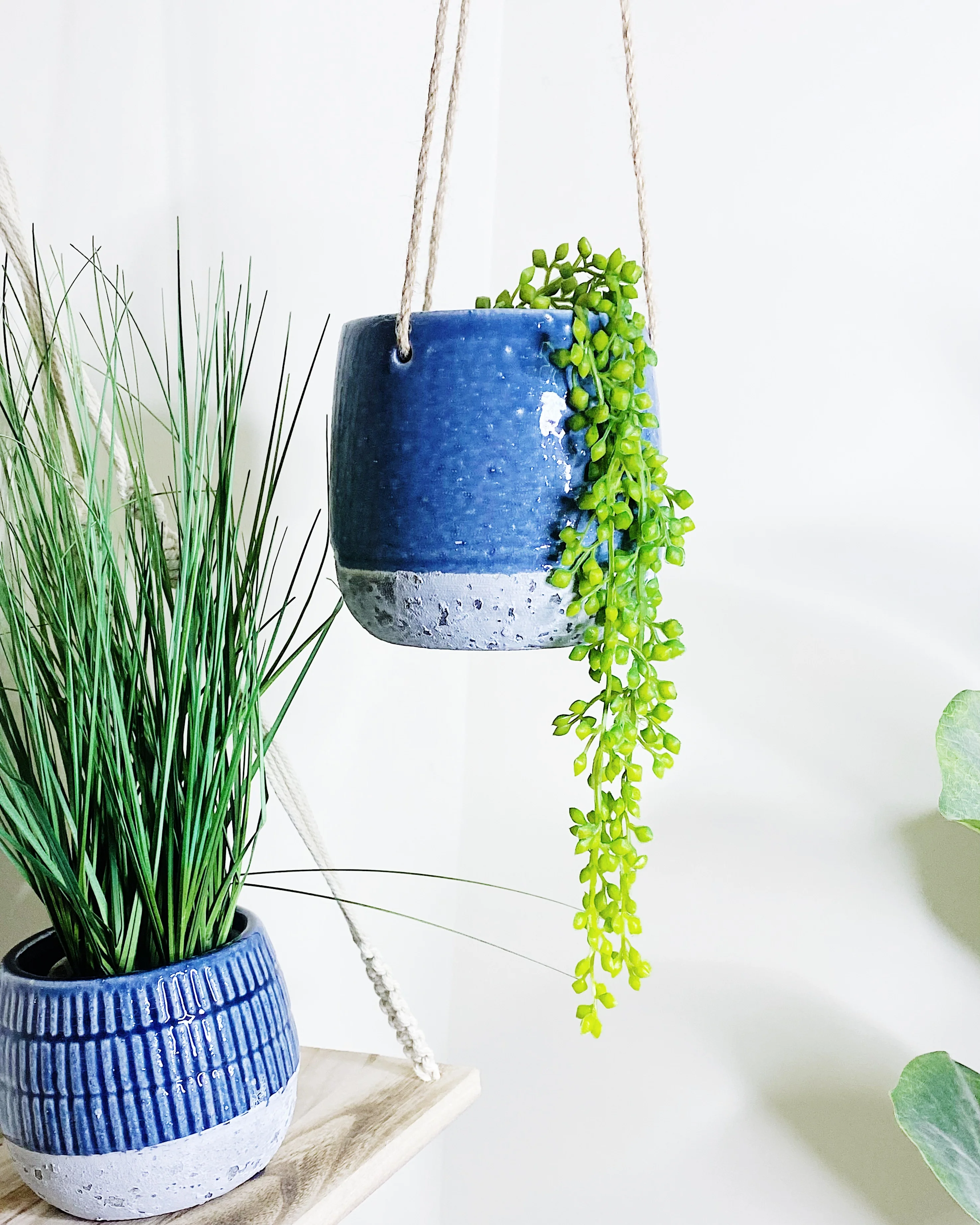 Riviera Ceramic Hanging Pot - Image 2